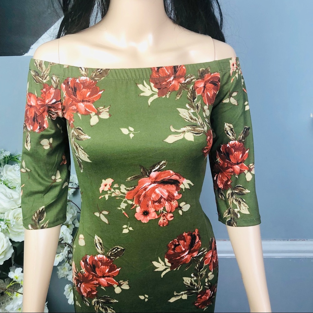 Charlotte Russe Off Shoulder Dress